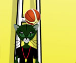 Basketbolcu Kedi  oyunu oyna