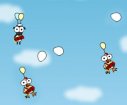 Egg parachute attack games