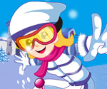 Snowboard Kız oyunu oyna